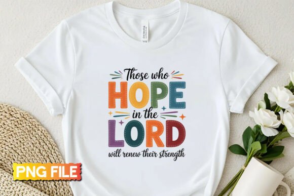 Christian Hope Trust in God PNG for T-Shirt Designs