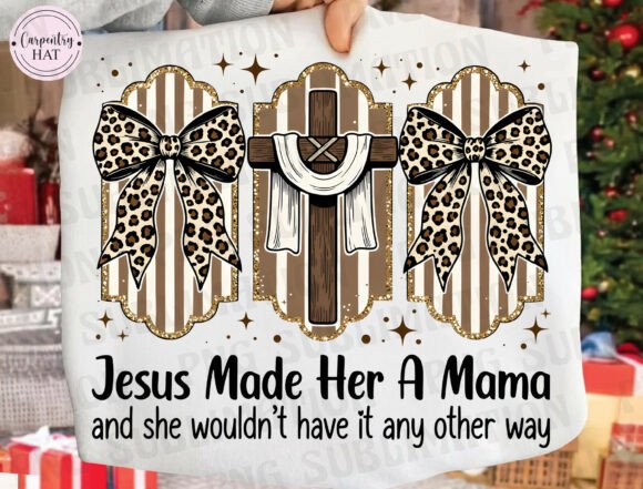 Christian Mama Christmas PNG