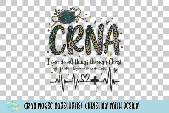 CRNA Nurse Anesthetist Christian Faith Design