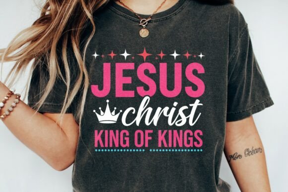 Jesus Christ King of Kings T-Shirt Designs