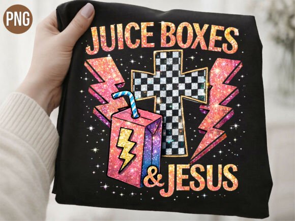 Juice Boxes and Jesus Faith Art PNG