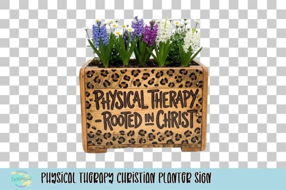 Physical Therapy Christian Planter Sign